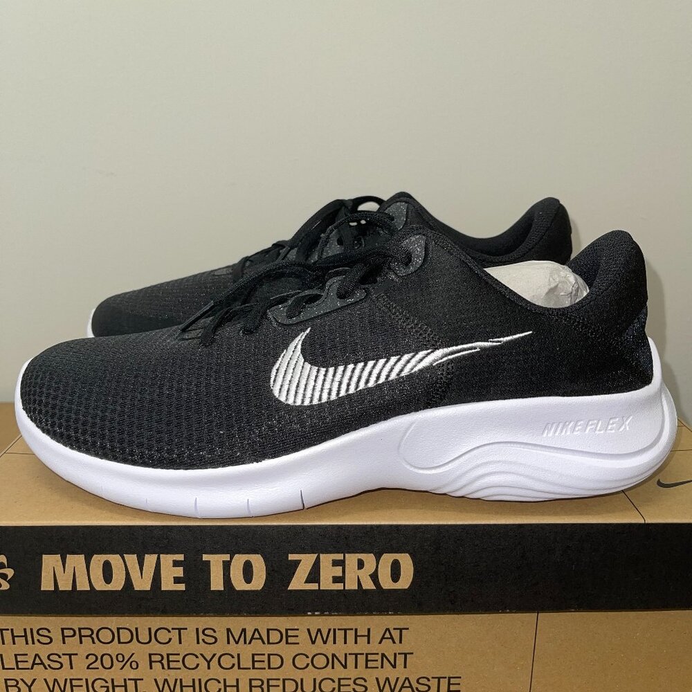 MEN’S NIKE FLEX EXPERIENCE RN 11 NN 4E (DH5753 001) RUNNING SHOES BLACK WIDE